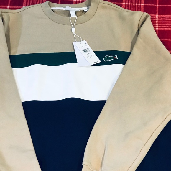 Men’s colorblock striped sweatshirt - Picture 6 of 6